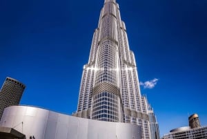 Burj Khalifa: 124. etage og frokost/middag på Burj Club