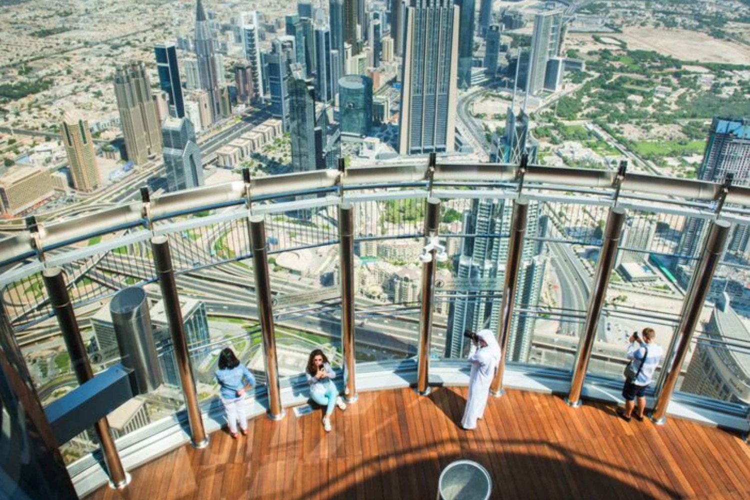 Burj Khalifa: Nivel 124, 125 Acceso a entradas y cafetería