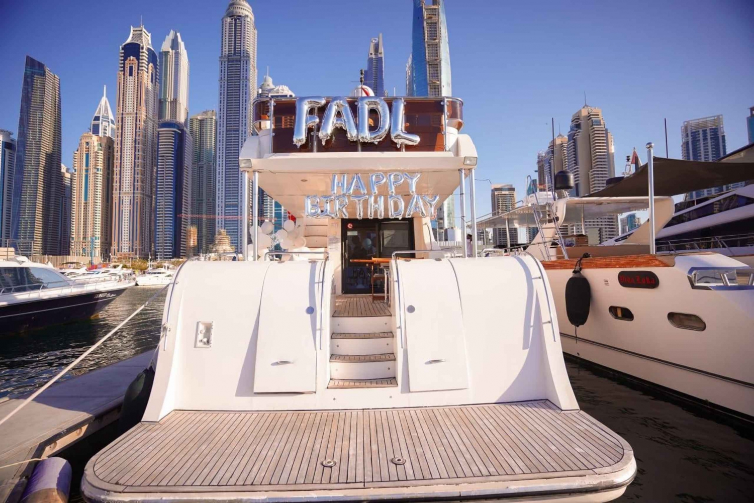 Świętuj urodziny w dobrym stylu na luksusowym jachcie w Dubaju