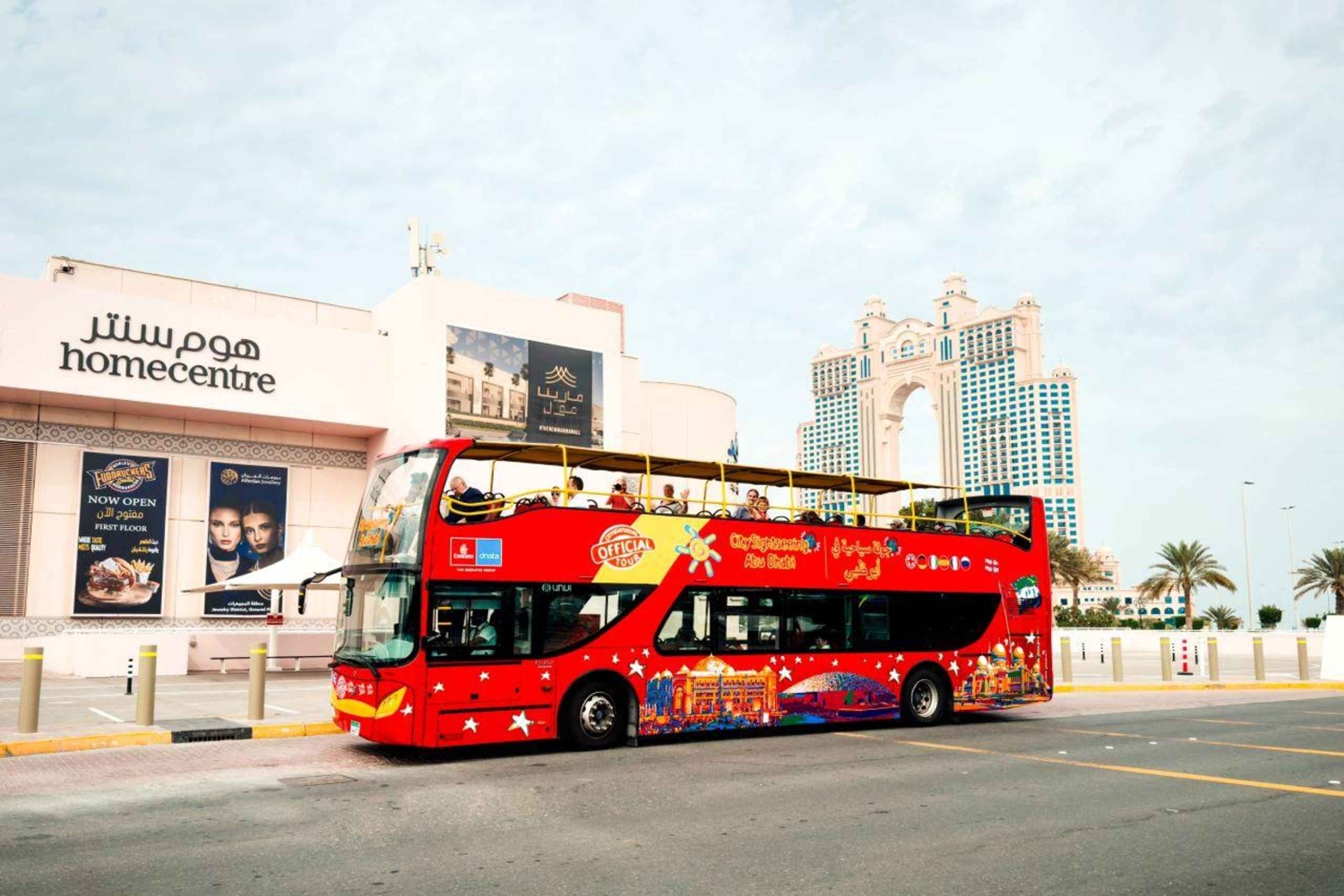 City Sightseeing Abu Dhabi + Dubai visite en bus à arrêts à arrêts multiples