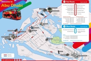 City Sightseeing Abu Dhabi + Dubai visite en bus à arrêts à arrêts multiples
