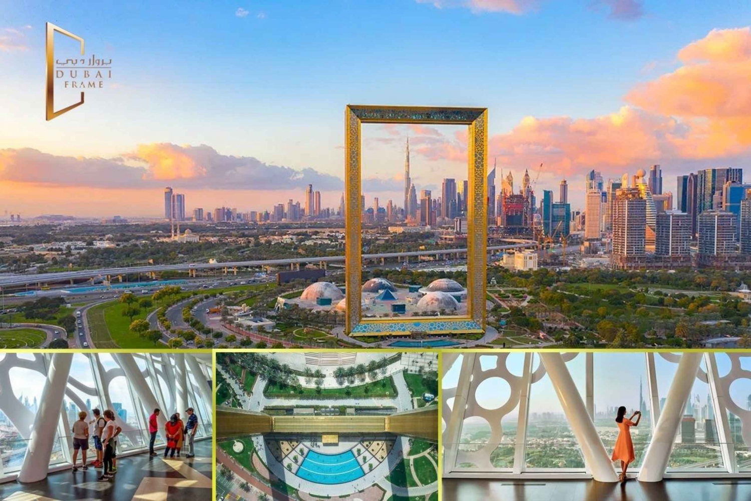 Byrundtur fra Dubai lufthavn for transittpassasjerer