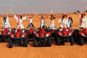 Desert Tour Atv with Live Entertainment Camp With BBQ Dinner