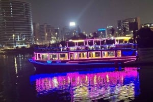 Dubai: Al Seef Dhow Dinner Cruise med live show