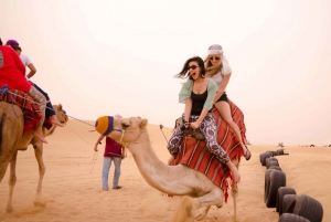 Dubai: Tour with BBQ Dinner, Camel Ride, & Traditional Show