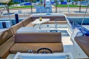 Oplev den skjulte ø i Dubai med Majesty 48 fods yacht
