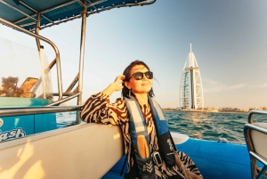 Dubai 1.5-Hour Speedboat Tour Marina, Atlantis, Burj Al Arab