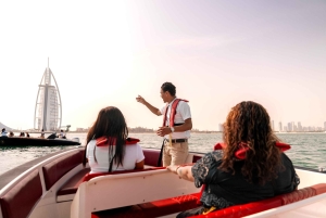 Dubaj: 100-minutowy rejs łodzią motorową, widok na Atlantis i Burj Al Arab