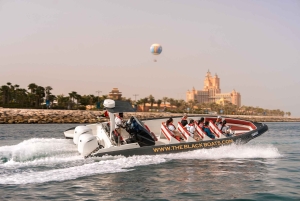 Dubaj: 100-minutowy rejs łodzią motorową, widok na Atlantis i Burj Al Arab