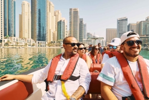 Dubaj: 100-minutowy rejs łodzią motorową, widok na Atlantis i Burj Al Arab