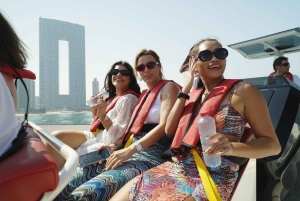 Dubaj: 100-minutowy rejs łodzią motorową, widok na Atlantis i Burj Al Arab