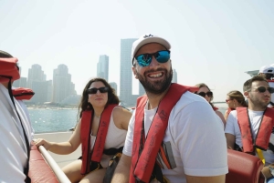 Dubaj: 100-minutowy rejs łodzią motorową, widok na Atlantis i Burj Al Arab