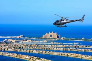 Dubai: 12-minuten stadshoogtepunten van boven per helikopter