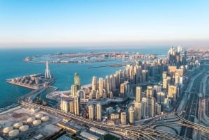 Dubai: 12-minuten stadshoogtepunten van boven per helikopter