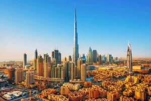 Dubai: 12-minutters helikoptertur til byens højdepunkter fra oven