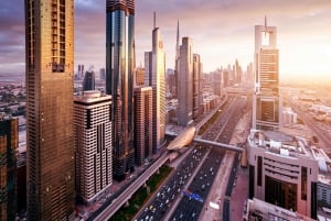 Dubai: 12 minutter lang helikoptertur med byens høydepunkter fra oven
