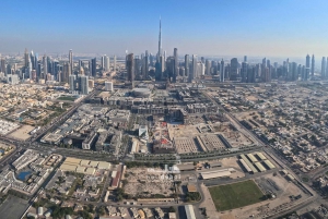 Dubaï : Visite privée de 12 minutes en hélicoptère + prise en charge gratuite à l'hôtel