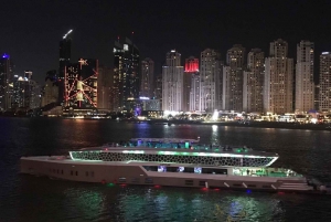 Dubai: Mega Yacht Cruise with Buffet Dinner