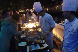 Dubai: Mega Yacht Cruise with Buffet Dinner
