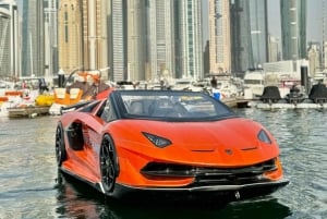 Дубай: 20-минутный тур на автомобиле Lamborghini Jet Car