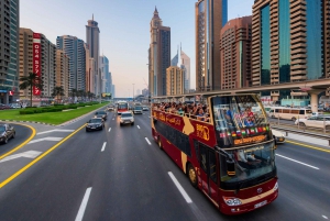 Dubai: 24-48 Stunden oder 5 Tage Hop-On Hop-Off Bus mit Kreuzfahrt