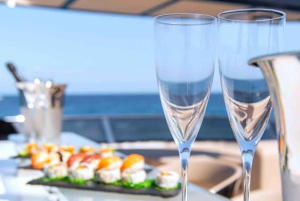 Dubai: Luxury Private 50 FT Yacht Cruise & (Sushi Optional)