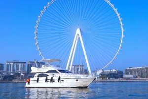 Dubai: Luxury Private 50 FT Yacht Cruise & (Sushi Optional)