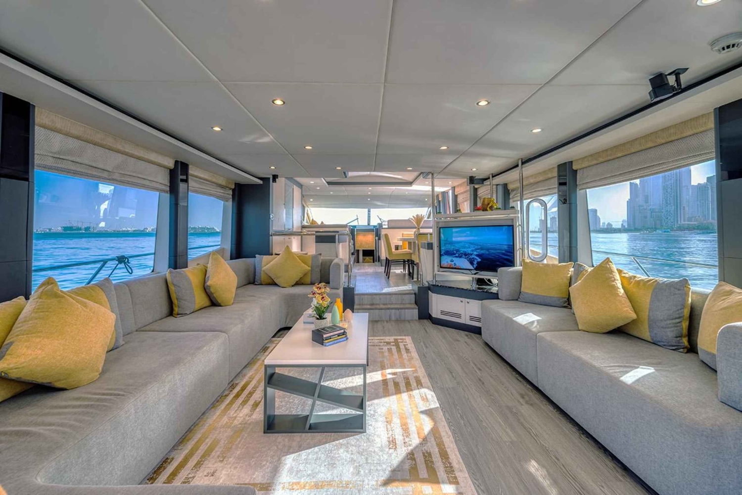 Dubai: 3 timers luksuriøst privat yacht-krydstogt