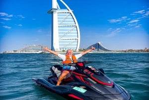 Dubai: Excursión en moto acuática de 30 minutos al Burj Al Arab