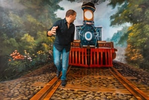 ドバイ3D世界トリックアート自撮り博物館の入り口