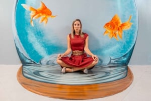 ドバイ3D世界トリックアート自撮り博物館の入り口