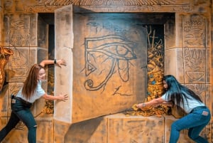 ドバイ3D世界トリックアート自撮り博物館の入り口