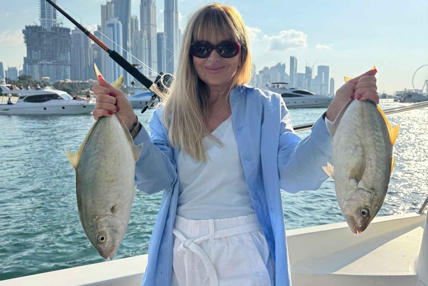 Dubai: 4 Uur privé diepzee/trolling vistocht