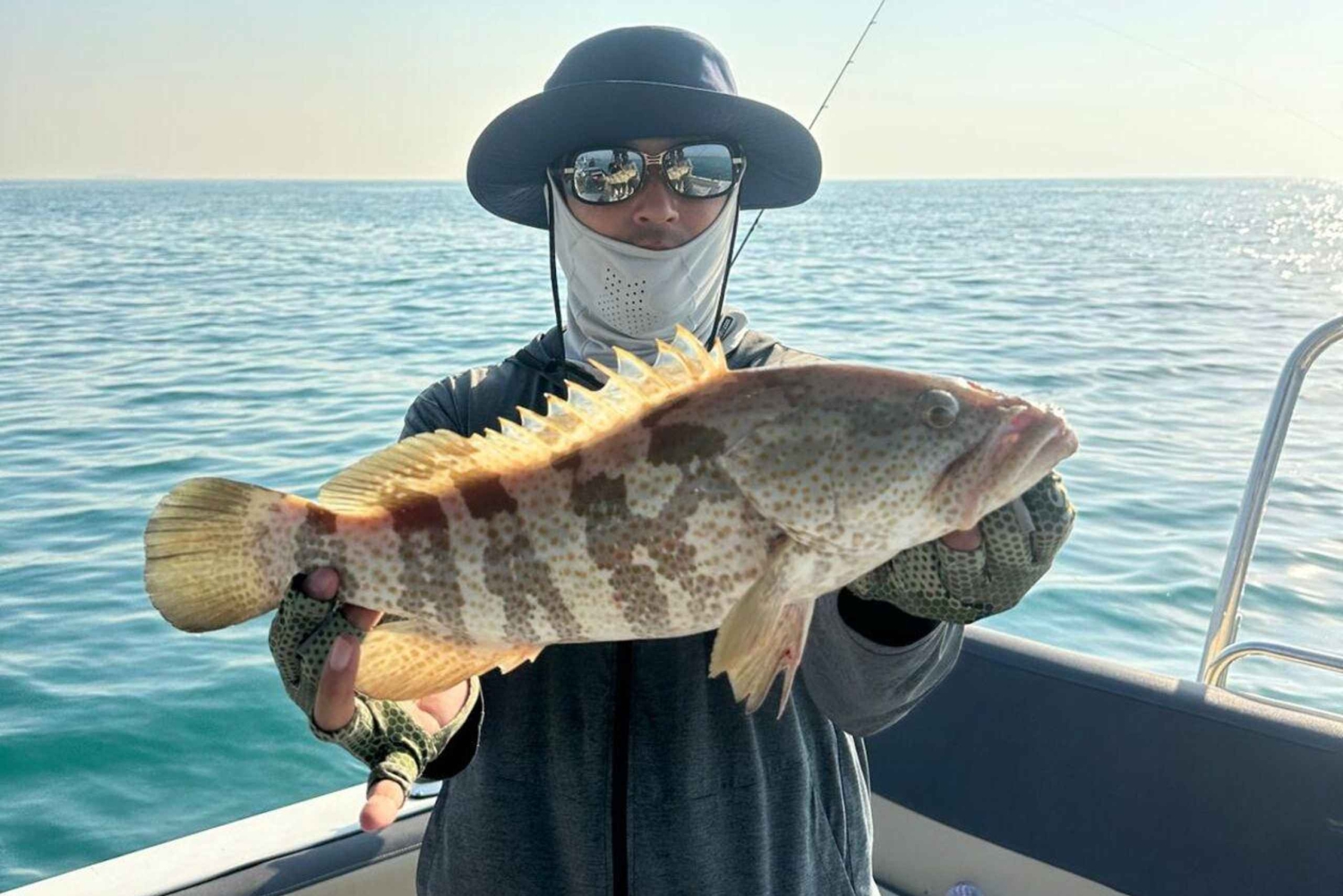 Dubai: 4 Uur privé diepzee/trolling vistocht