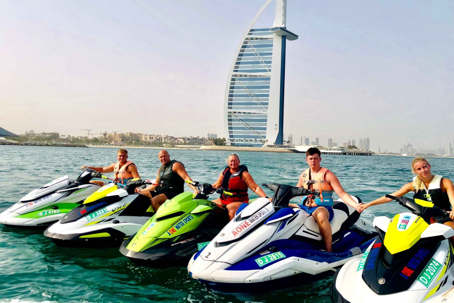 Dubai: 45Min Jet Ski para Burj Al Arab & Burj Khalifa.