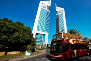 Dubai: Tour di 5 giorni in autobus Hop-on Hop-off, crociera, acquario e deserto
