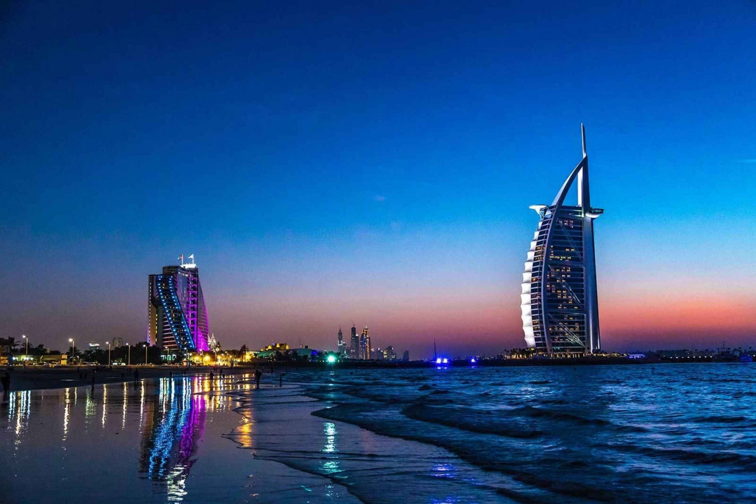 Dubaj: 5-godzinna wycieczka o zachodzie słońca z biletami do Burdż Chalifa