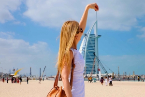 Dubai: zonsondergangtour van 5 uur met Burj Khalifa-tickets