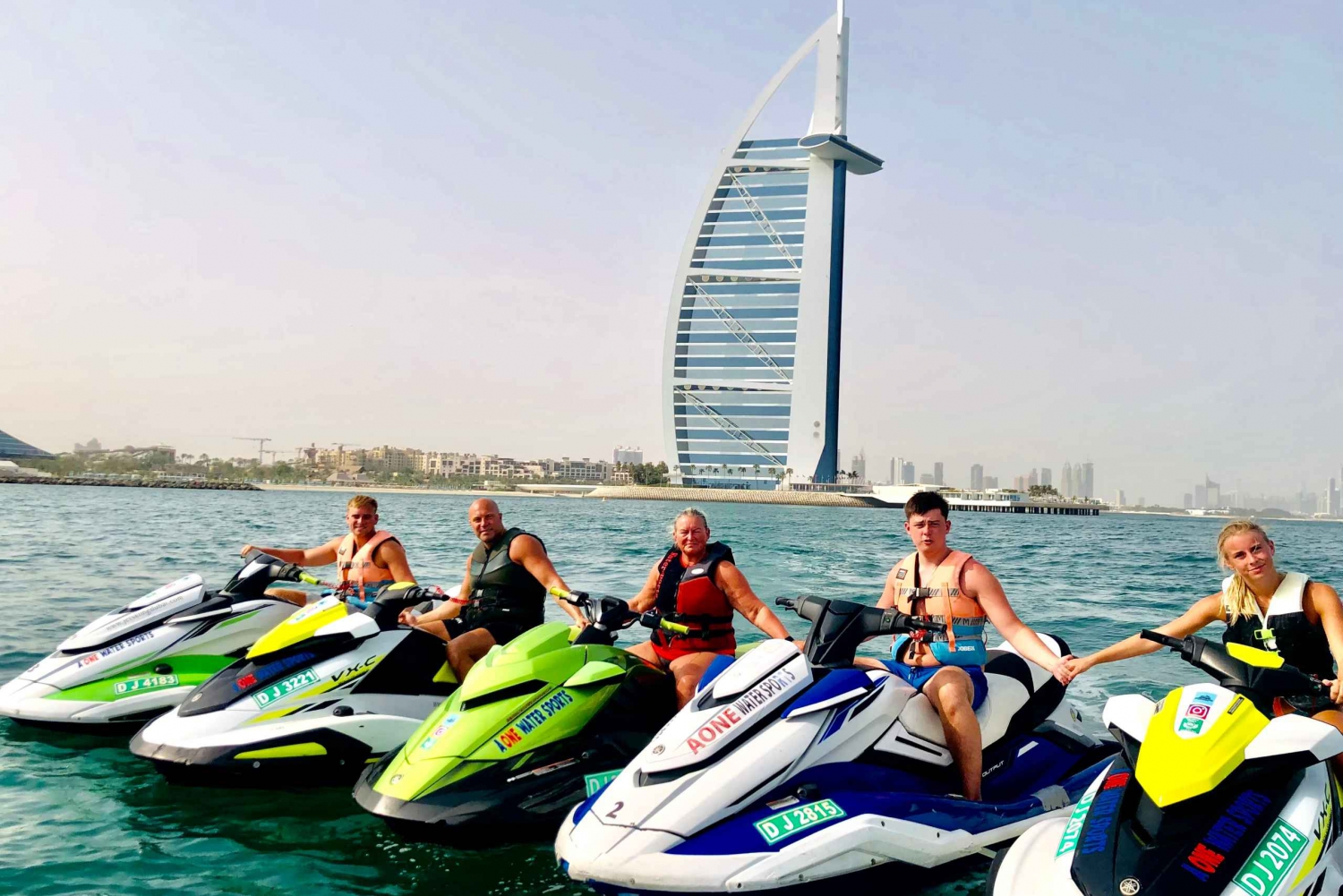 Dubaï : Burj Al Arab, Atlantis The Palm Jet Ski Ride