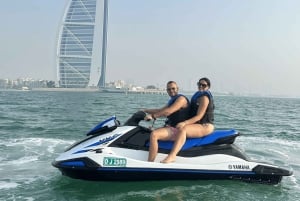 Dubai: Atlantis de Palm & Burj Al Arab Jet Ski Tour