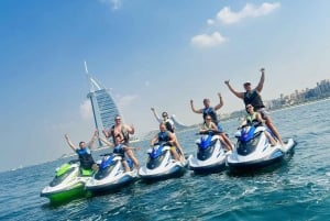 Dubaj: Atlantis the Palm i Burj Al Arab Jet Ski Tour
