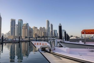 Dubai: Excursión en barco Abra en el puerto deportivo de Dubai, Ain Dubai, JBR