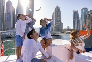 Dubai: Dubai Marina, Ain Dubai, JBR: Abra Boat Tour in Dubai Marina, Ain Dubai, JBR