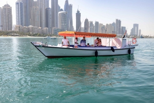 Dubai: Excursión en barco Abra en el puerto deportivo de Dubai, Ain Dubai, JBR