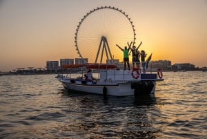 Dubai: tour in barca Abra nella Marina di Dubai, Ain Dubai, JBR