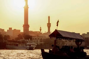 Dubai: Crociera di Abra con tour a piedi della città vecchia e del cibo di strada