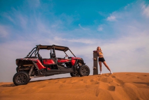 Dubai: Adventure Dune Buggy Safari, Camel Ride & BBQ Dinner