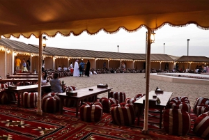 Dubai: Avontuurlijke duinbuggy safari, kamelenrit & BBQ diner