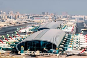 Lotnisko w Dubaju (DXB): Prywatny transfer przy przylocie i odlocie