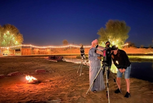 Dubai: Al Marmoom Oasis Arabische set-up, kamelen en VIP-diner
